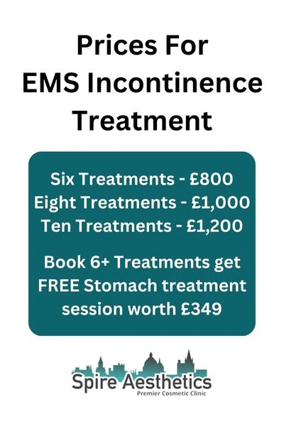 EMS Incontinence Treatment Prices Wokingham