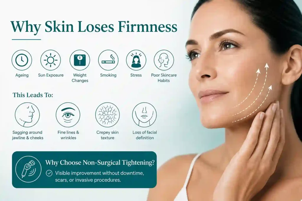 What Makes Skin Lose Firmness and Why Do People Seek Non-Surgical Tightening Wokingham?
